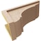 Ekena Millwork 8"W x 16"D x 8"H Wide Bryant Rough Cedar Woodgrain TimberThane Corbel, Primed Tan CORUR08X16X08BRYRCPR - alternate 2